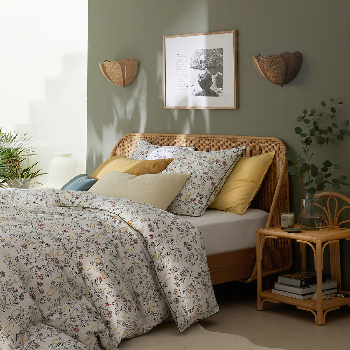 Applique petali doppi in vimini, Lola naturale , LA REDOUTE INTERIEURS