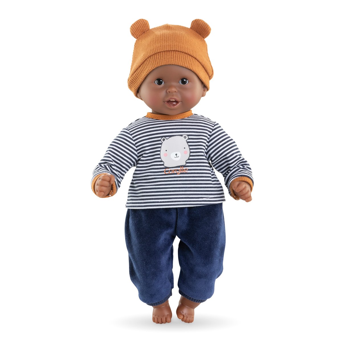 Poupon Bébé Calin Marius - Ourson bleu, COROLLE