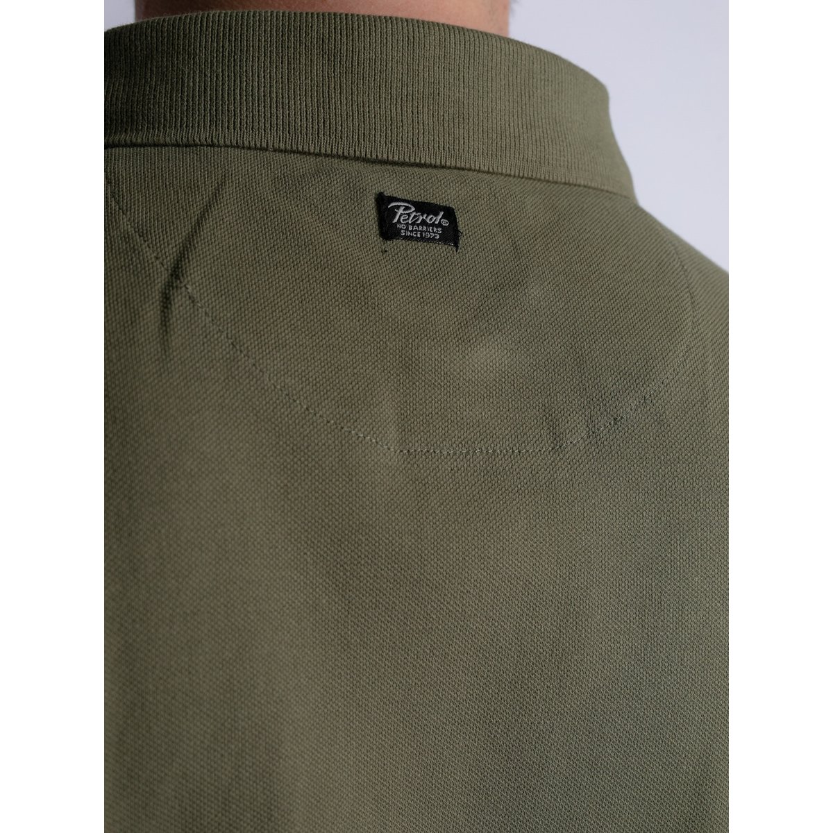 Polo classique vert dusty army, PETROL INDUSTRIES