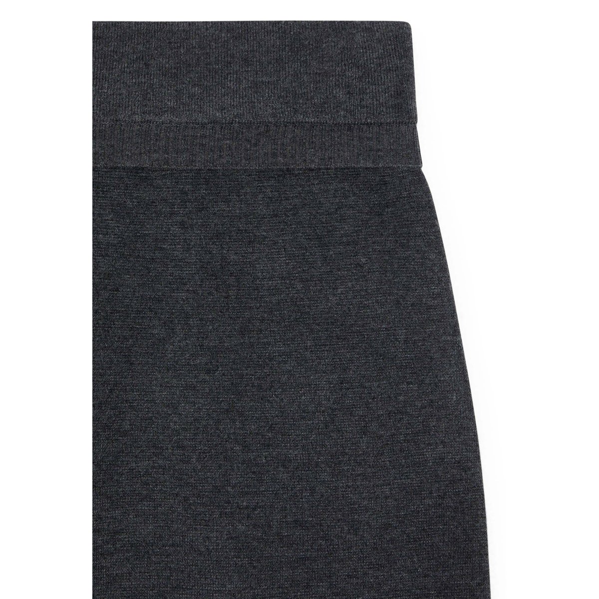 Jupe courte en maille gris foncé, RODIER