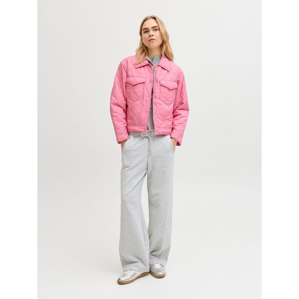 Veste Matelassée rose - morning glory 1, JJXX