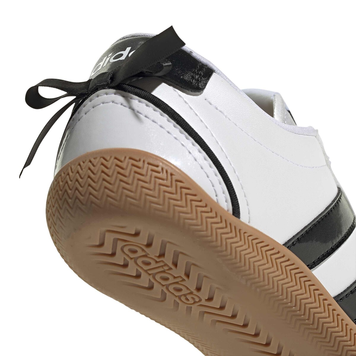 Baskets GRAND COURT LO GIRLS blanc/noir, ADIDAS SPORTSWEAR