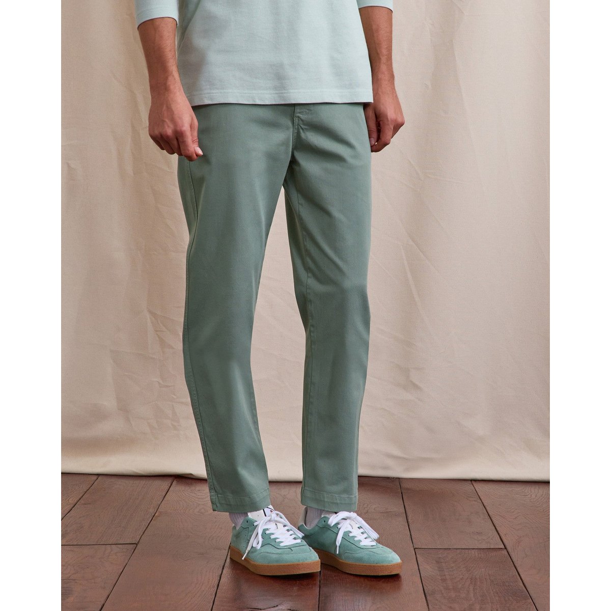 Chino BRIX REGULAR vert clair, FAGUO