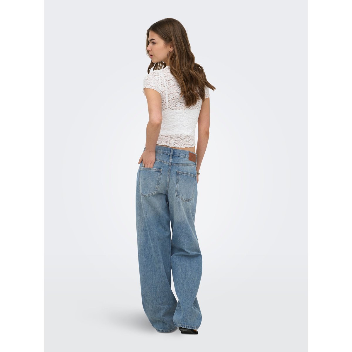 Jean Coupe Droite medium blue denim, ONLY