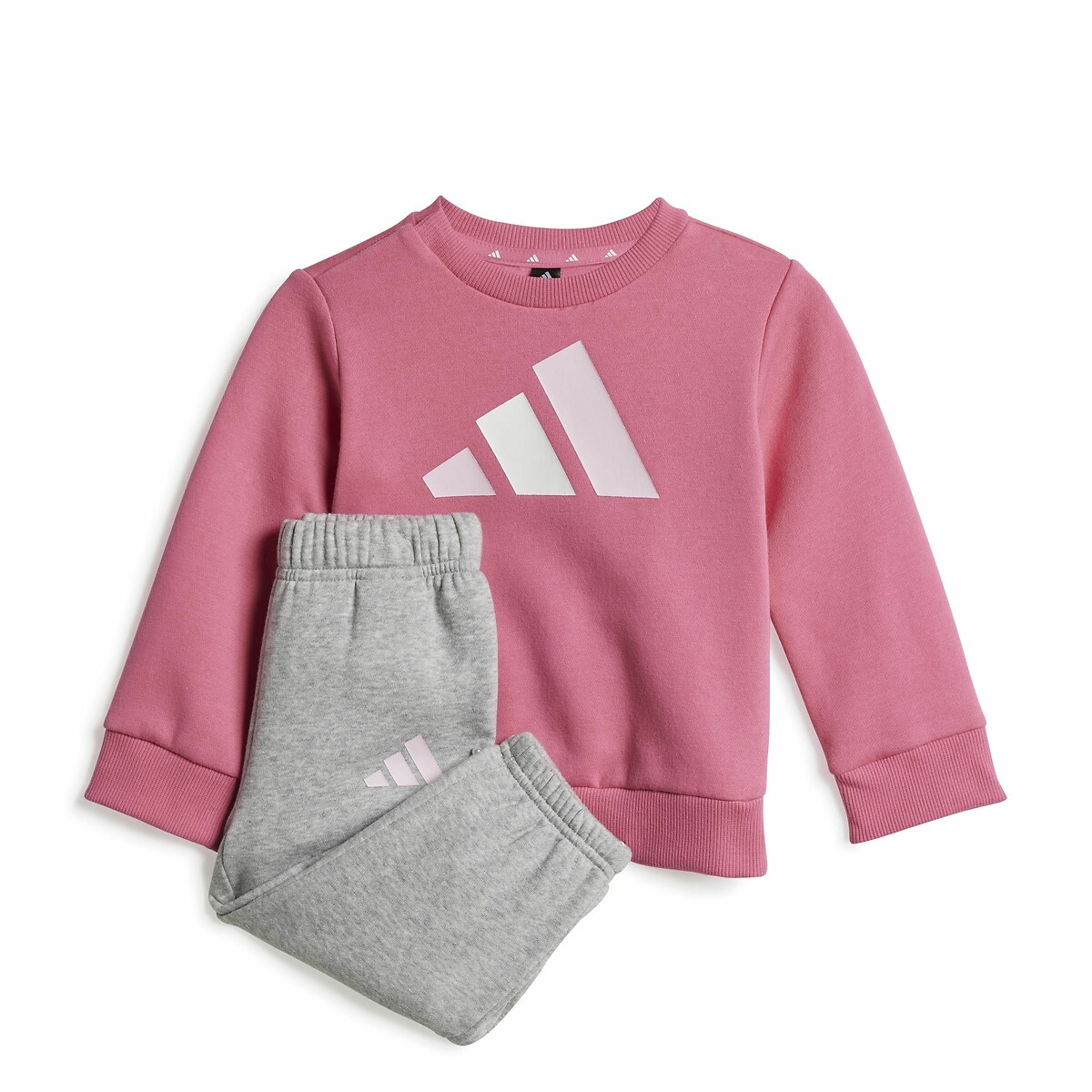 Ensemble en molleton gratté bébé rose/gris, ADIDAS SPORTSWEAR