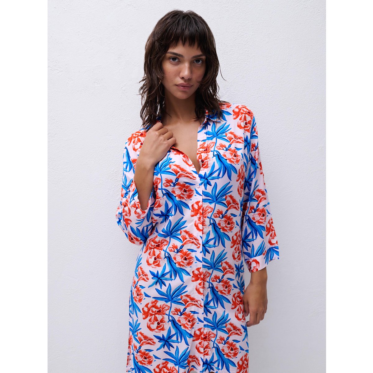 Chemise manches longues PASSIONATE fleur de laurier, CHANTELLE