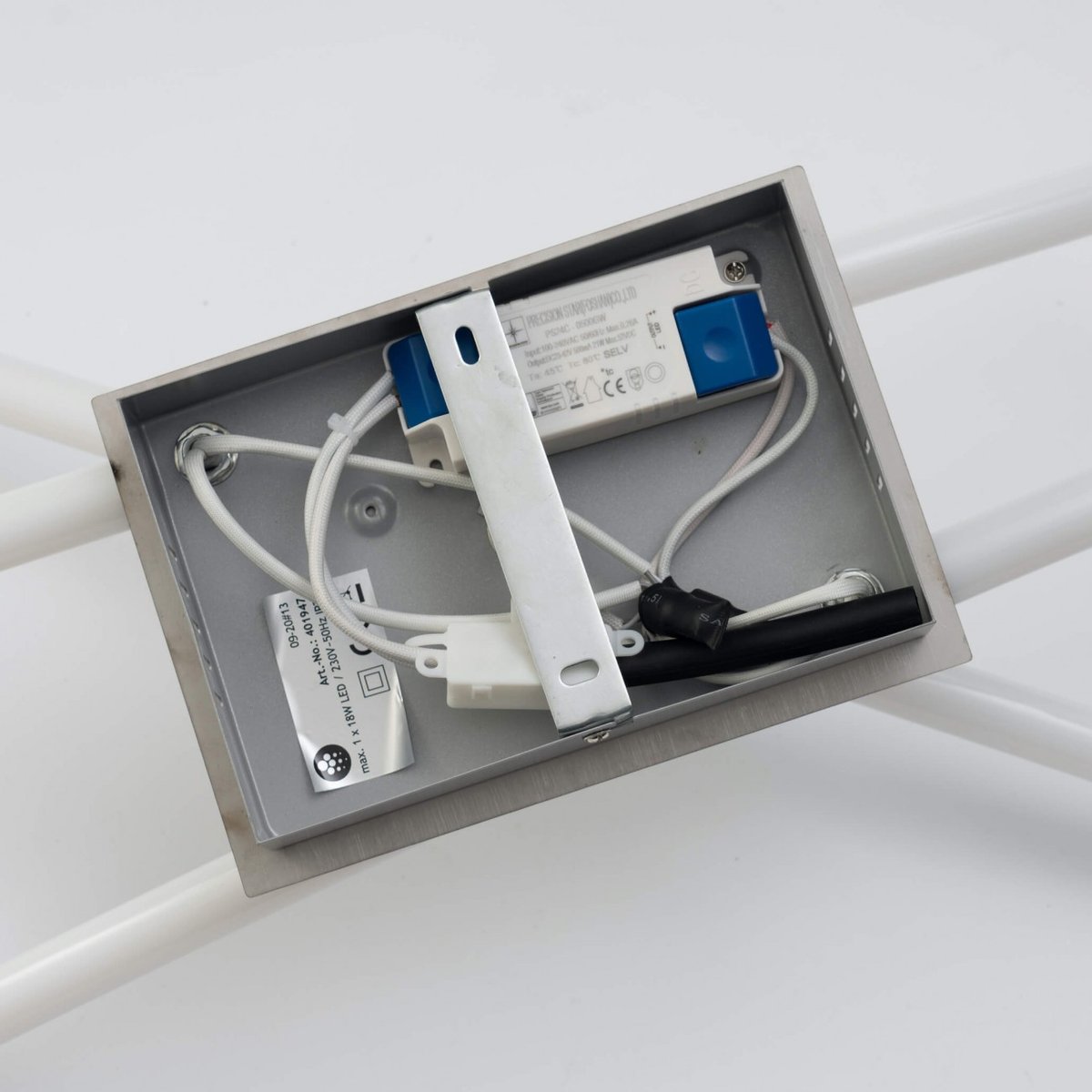 Plafonnier LED 3 bras ajustables - ADRIANNA argenté / chromé, KOSILUM