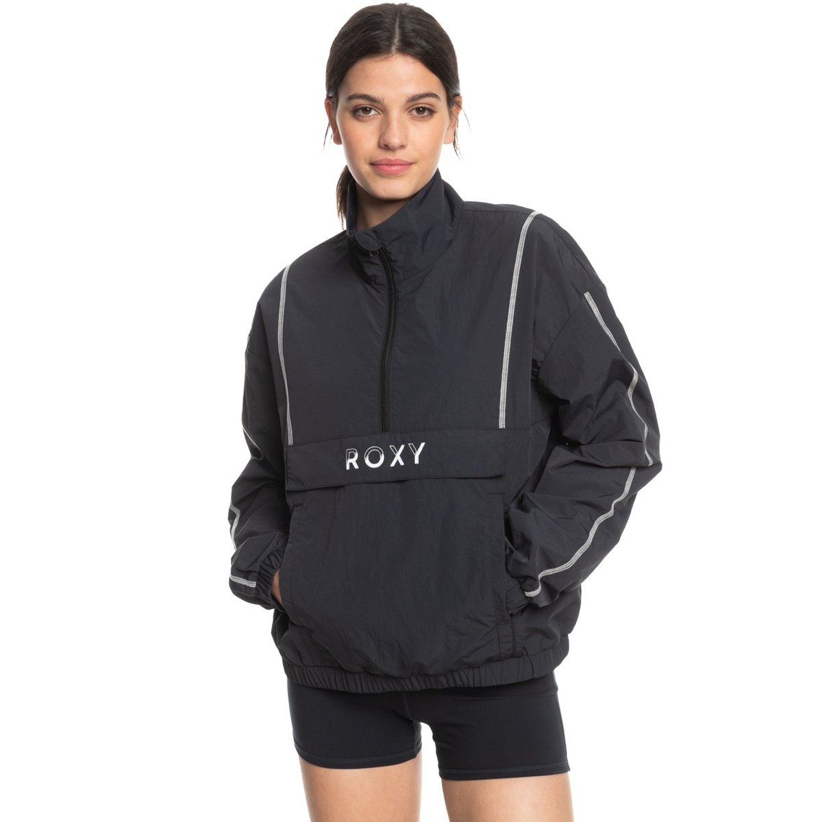 Veste coupe-vent BOLD MOVES. noir anthracite, ROXY