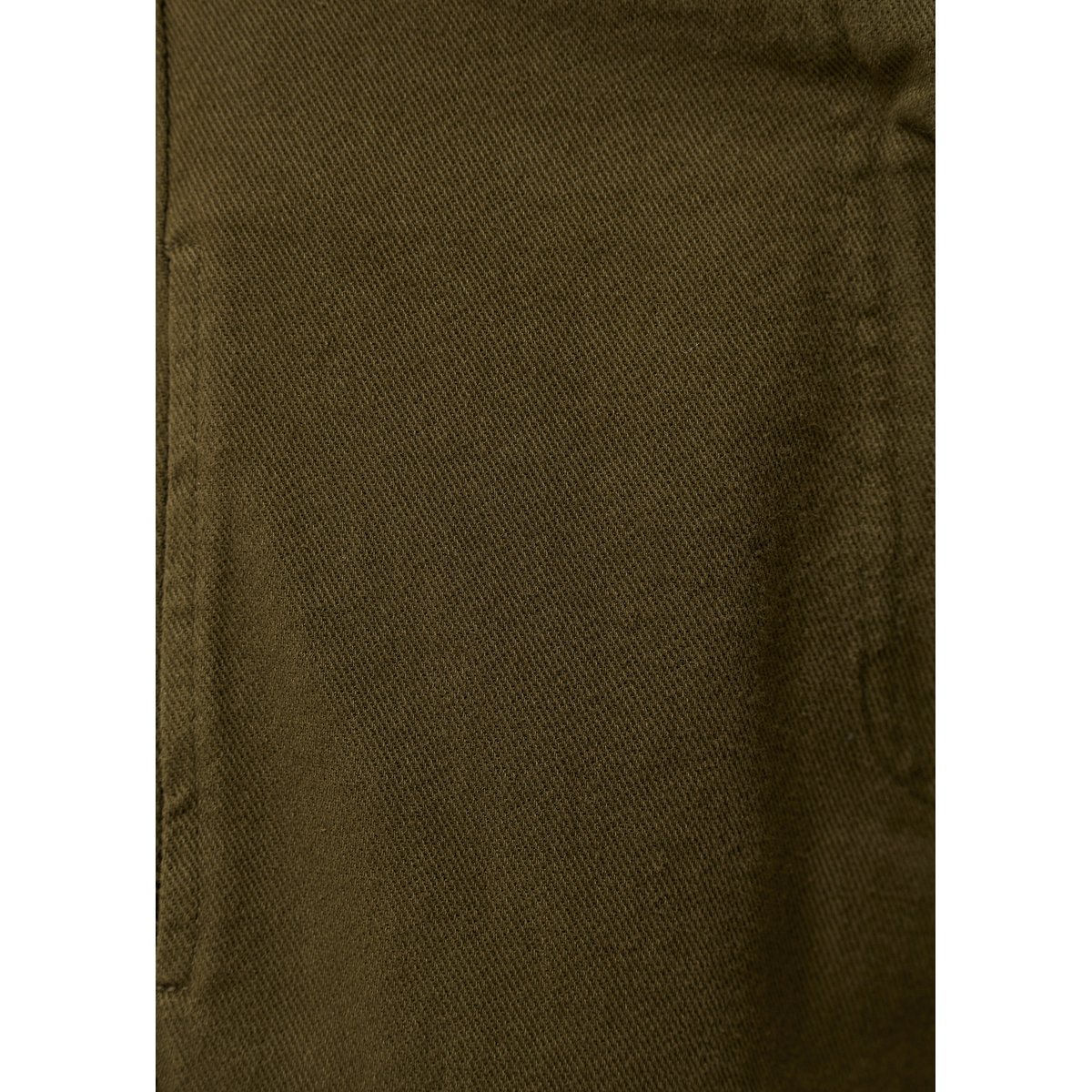 Pantalon barrel en coton taille haute militaire, HUMILITY