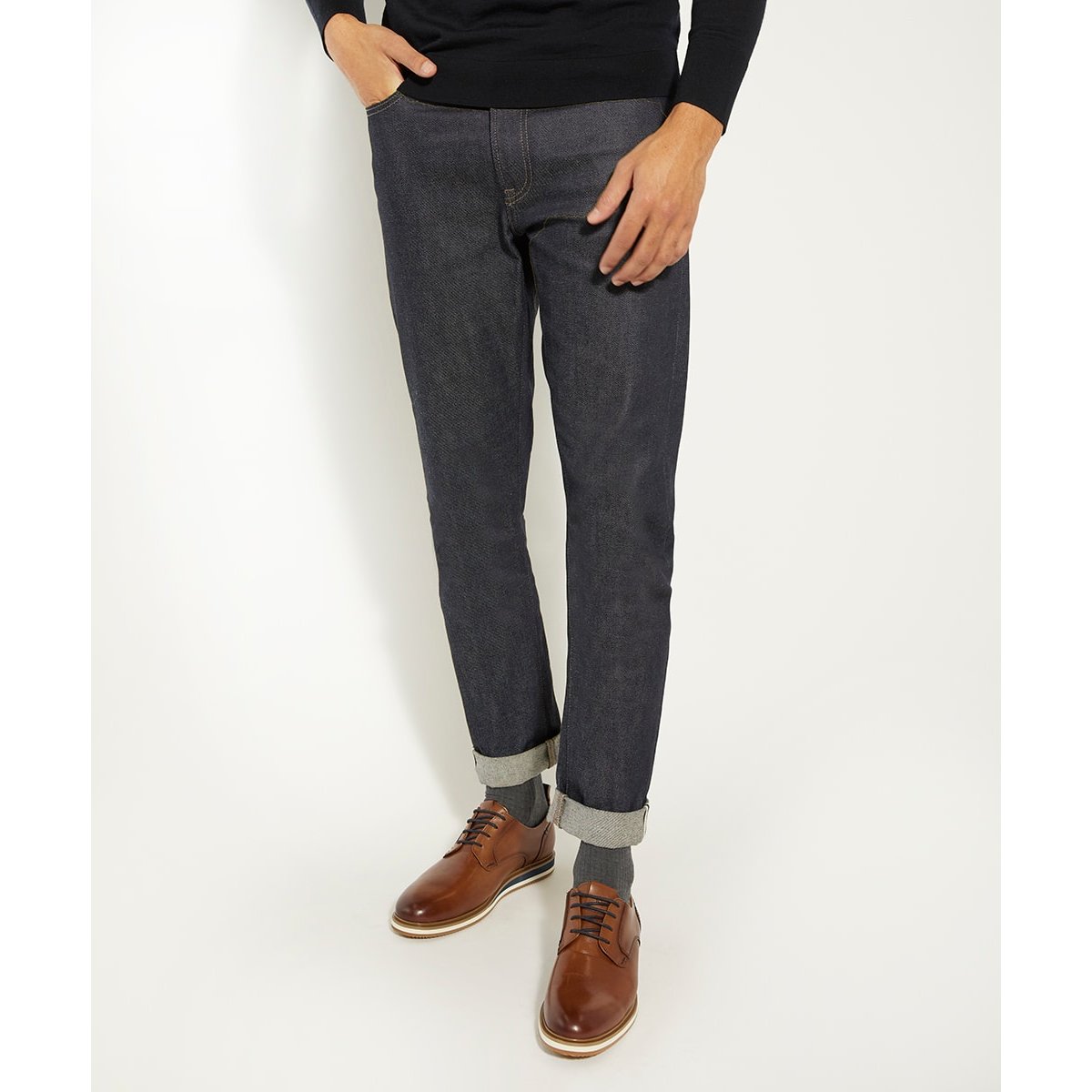 Chaussures hybrides coupe large - Wide Fit BLAKSLEY tan-leather, DUNE LONDON