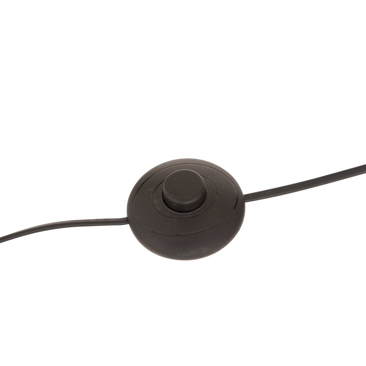 Pied de lampadaire en acier GALIA noir, ATMOSPHERA