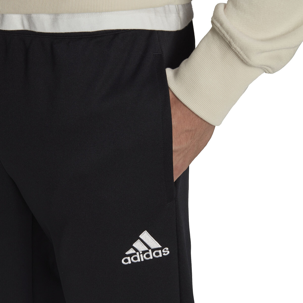 Pantalon d'entrainement football noir, adidas Performance