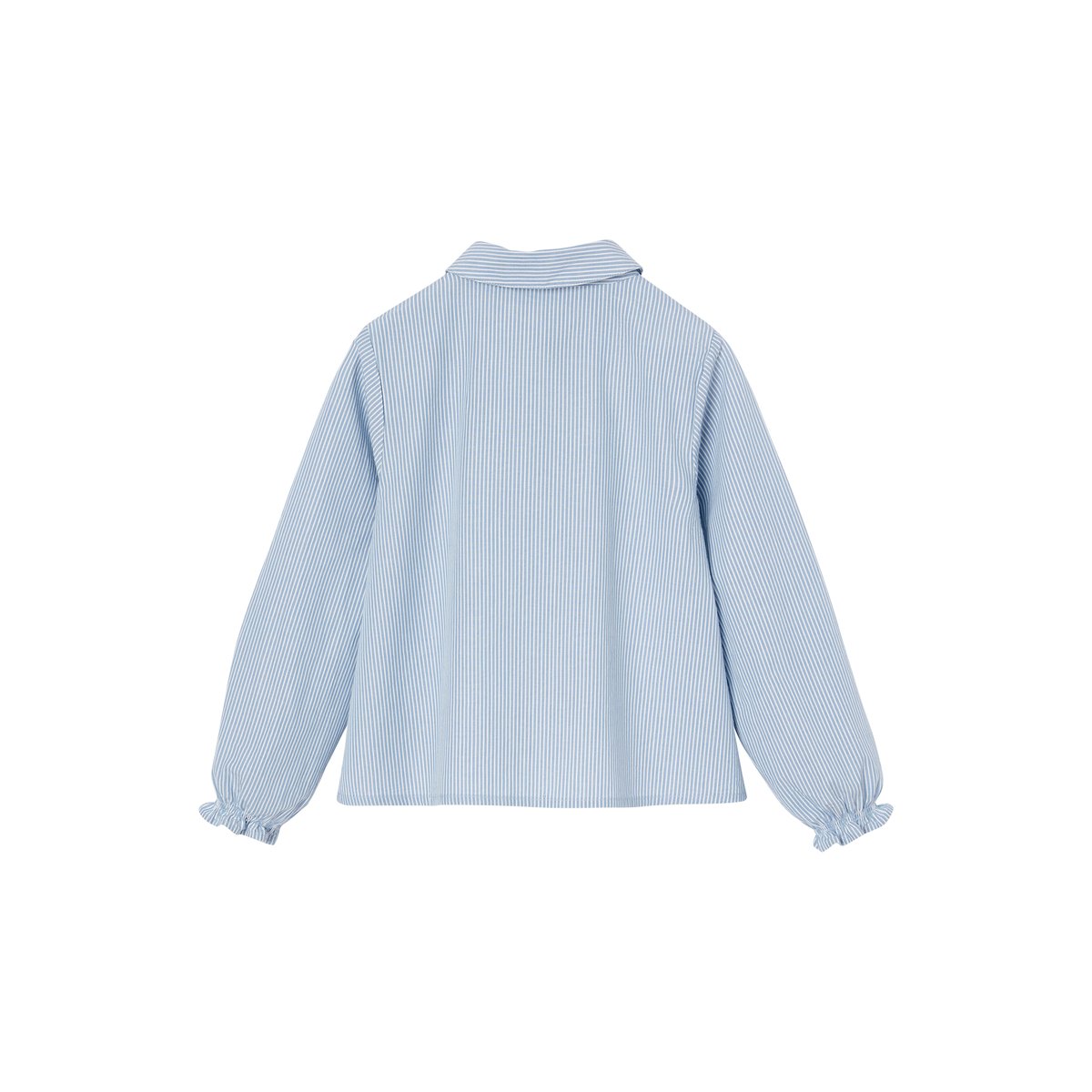 Chemise imprimée bleu ciel, VERTBAUDET