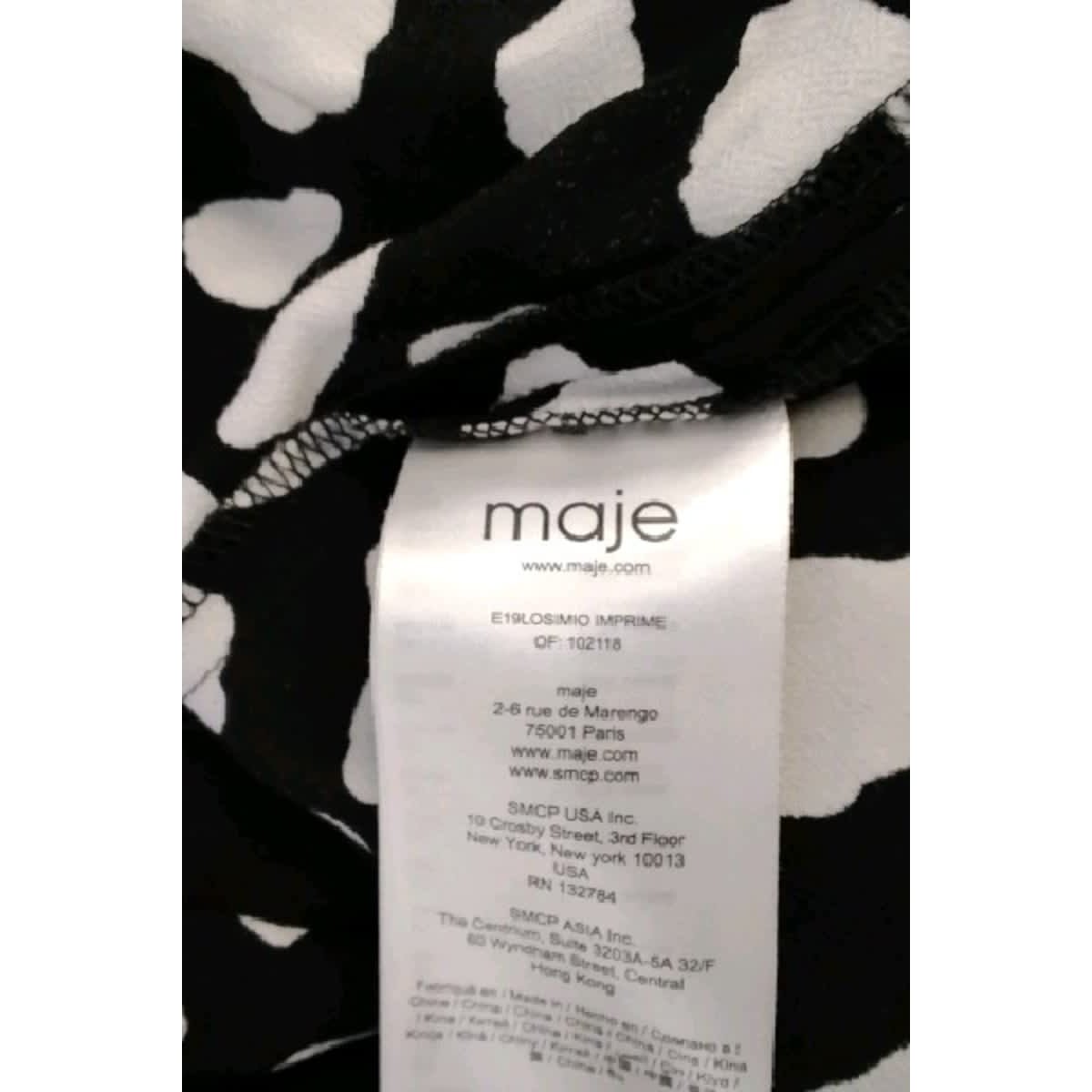 Blouse - Très Bon État noir, MAJE