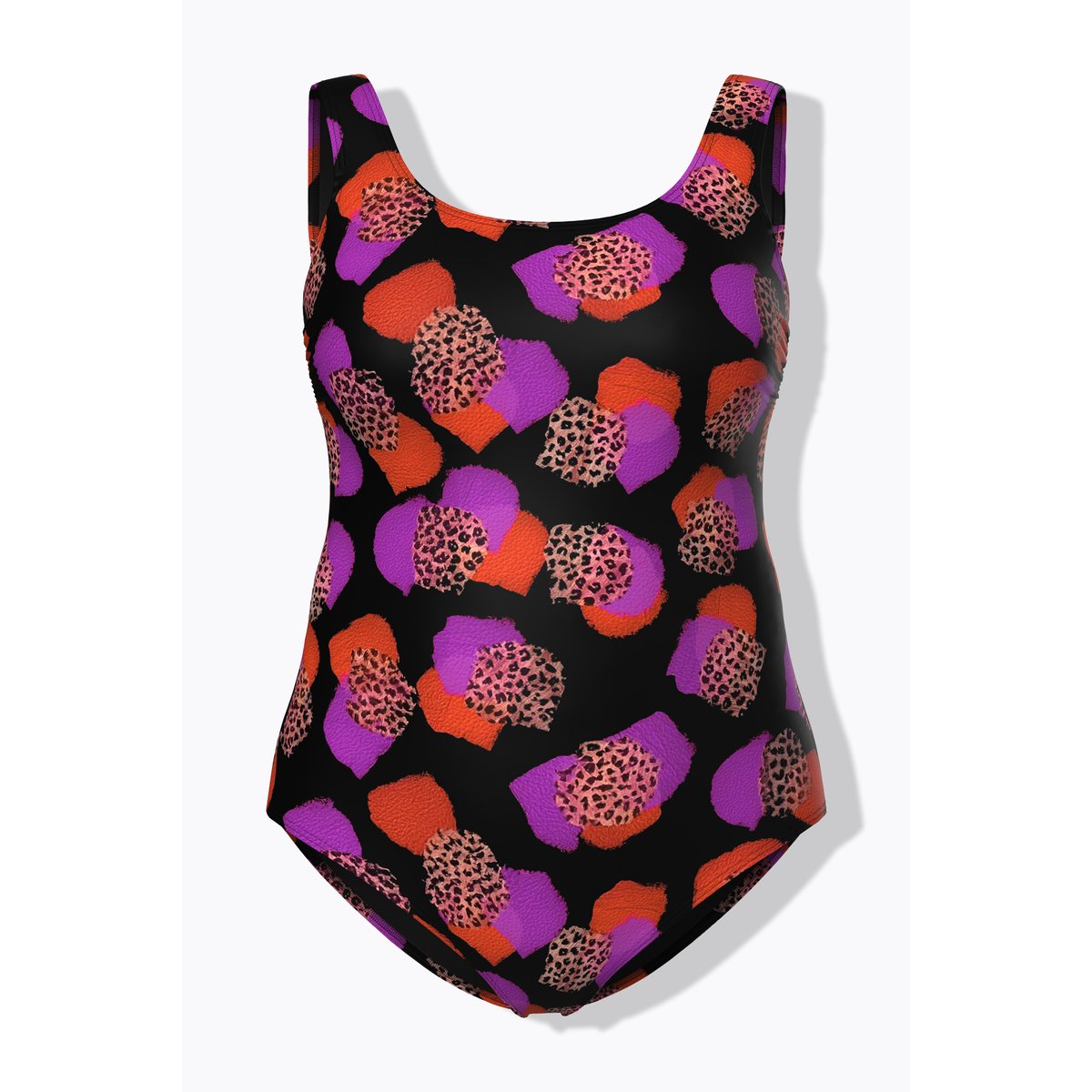Maillot de bain à motif léopard noir, ULLA POPKEN