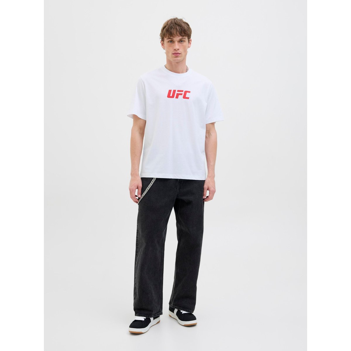 T-Shirt bright white 1, JACK & JONES