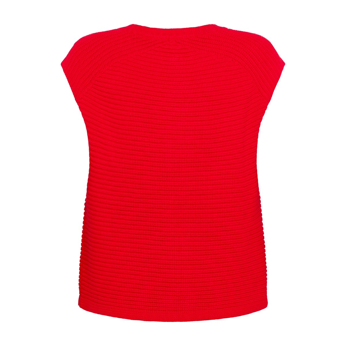 Cardigan en grosse maille sans manches high risk red, BETTY BARCLAY