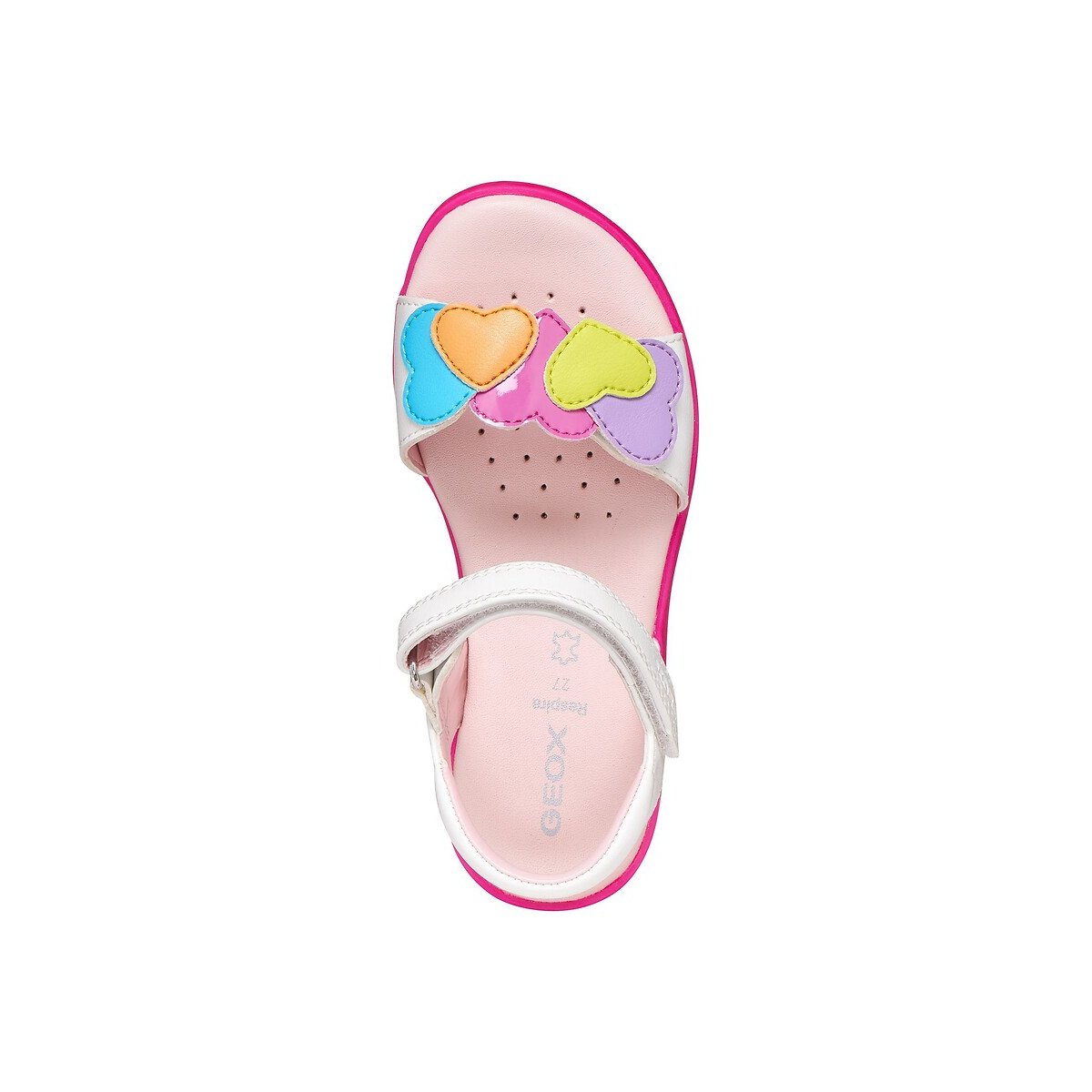 Sandalen JOYFOOT wit/multicolor, GEOX