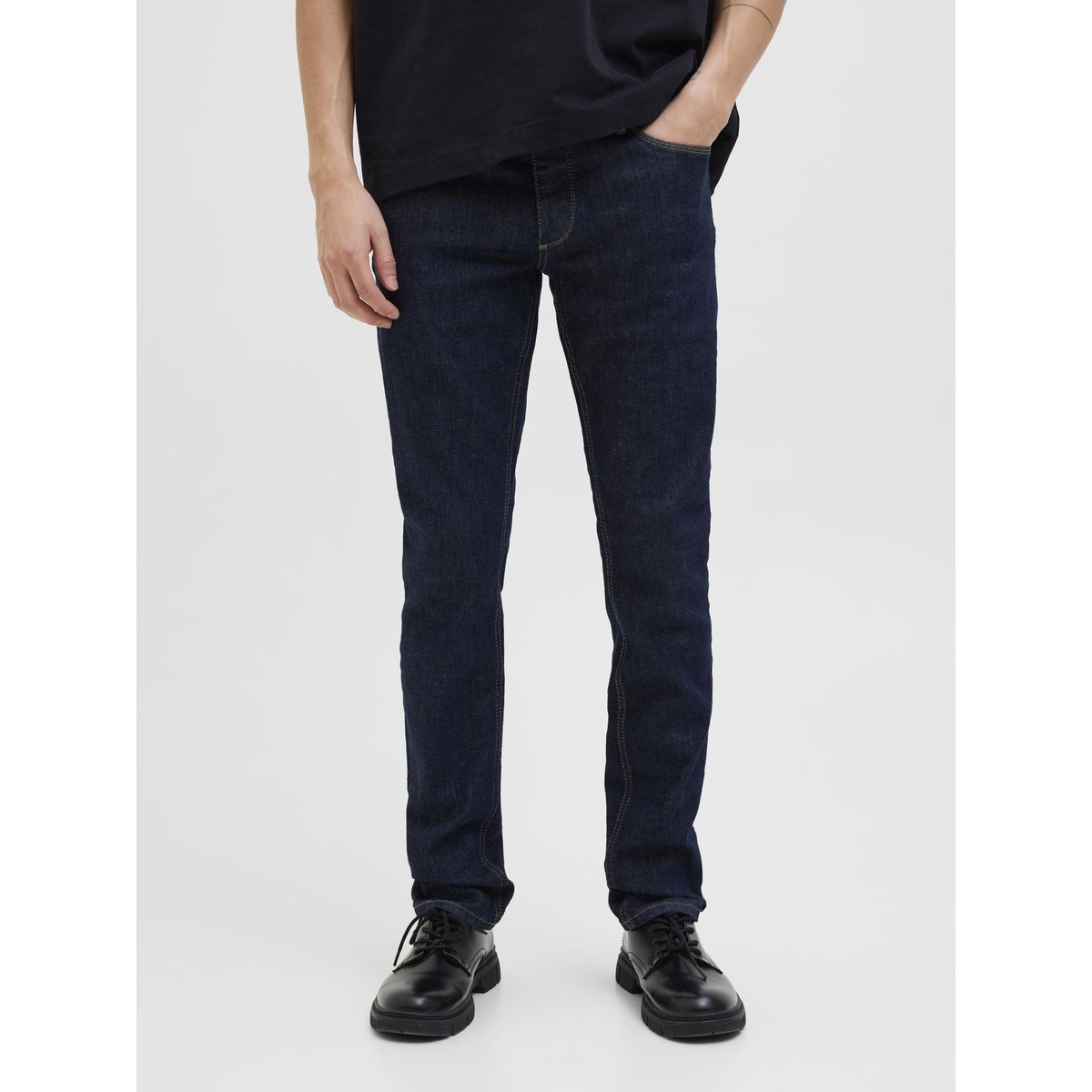 Jean Slim JJIGLENN JJEVAN JOS 777 LID NOOS Jean slim blue denim, JACK & JONES