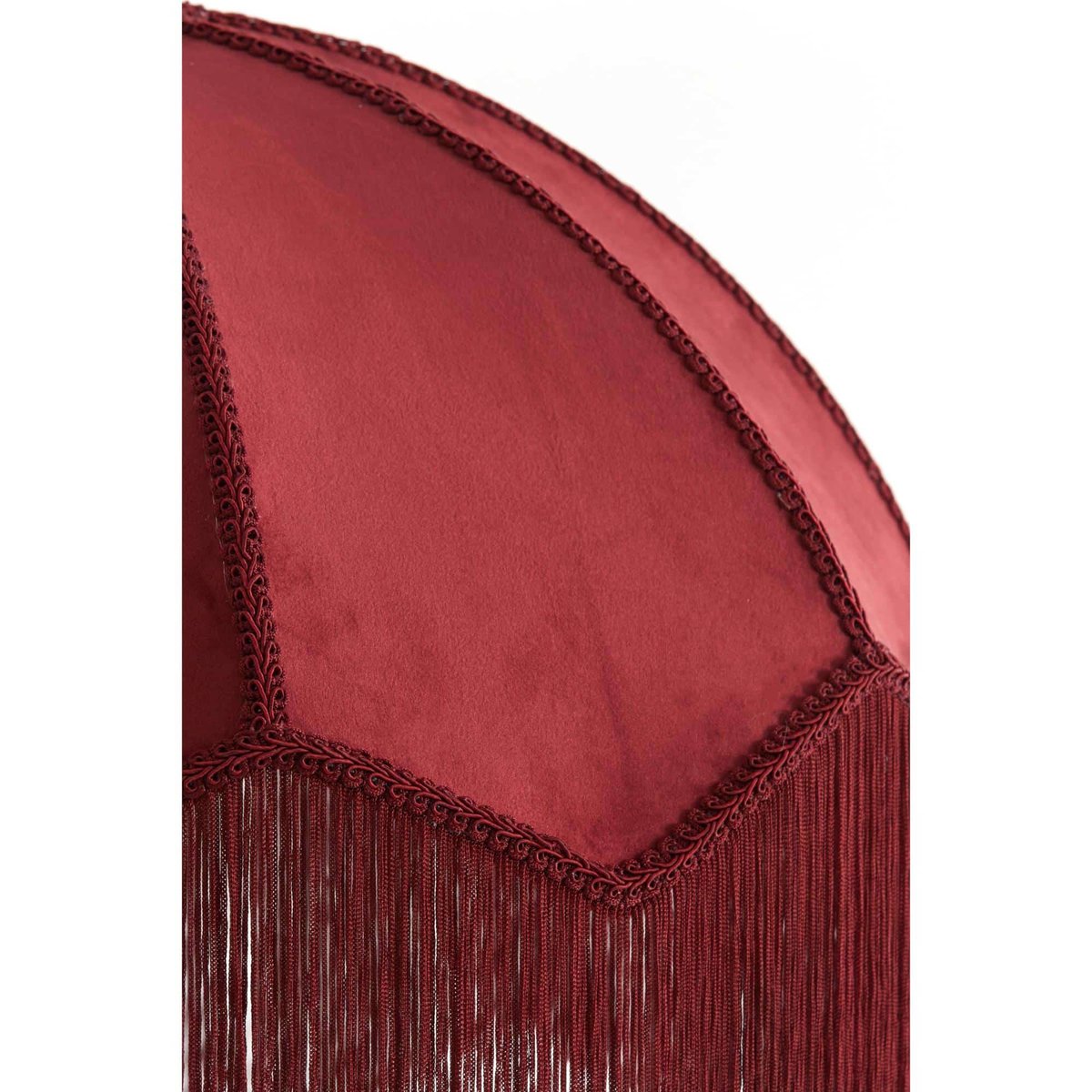 Lampe Suspendue Plastique MALACIA rouge foncé, LIGHT & LIVING