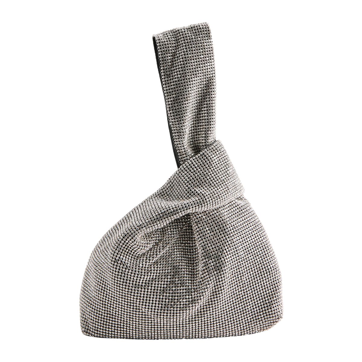 Sac à main scintillant avec dragonne argent, NEXT