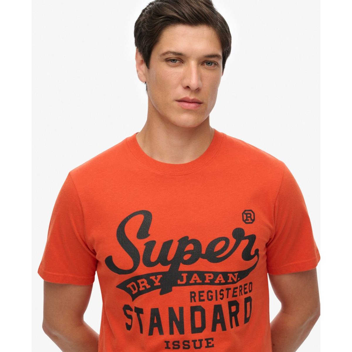 T-shirt Standard Script rouille orange denim co, SUPERDRY