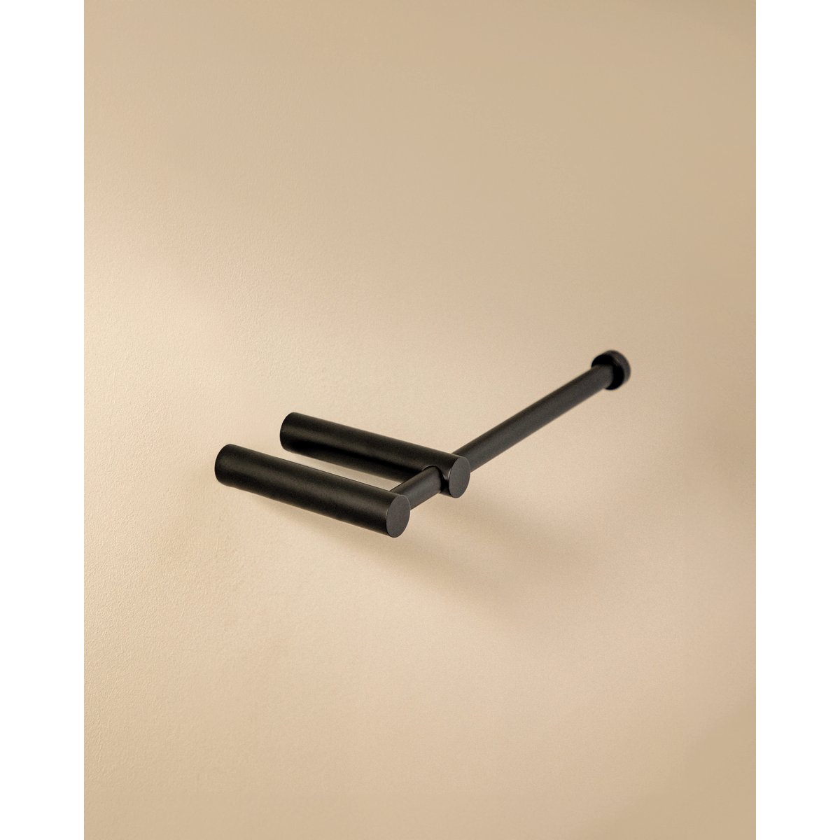 Porte Papier Toilette  LOGIC noir mat, COSMIC