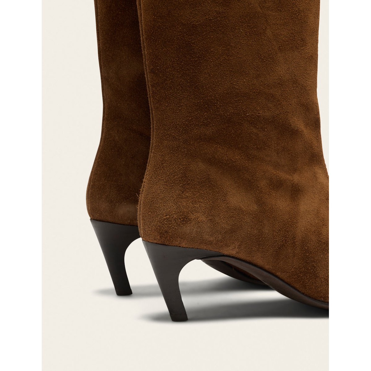 Bottes DOLA suède marron, ODAJE