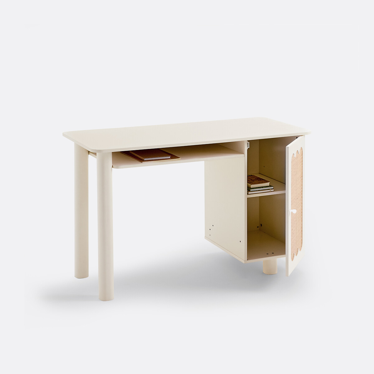 Bureau enfant rotin, PTILU ecru, LA REDOUTE INTERIEURS