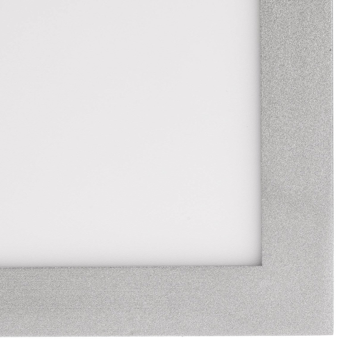Panneau moderneLED, Livel blanc, argent, LINDBY