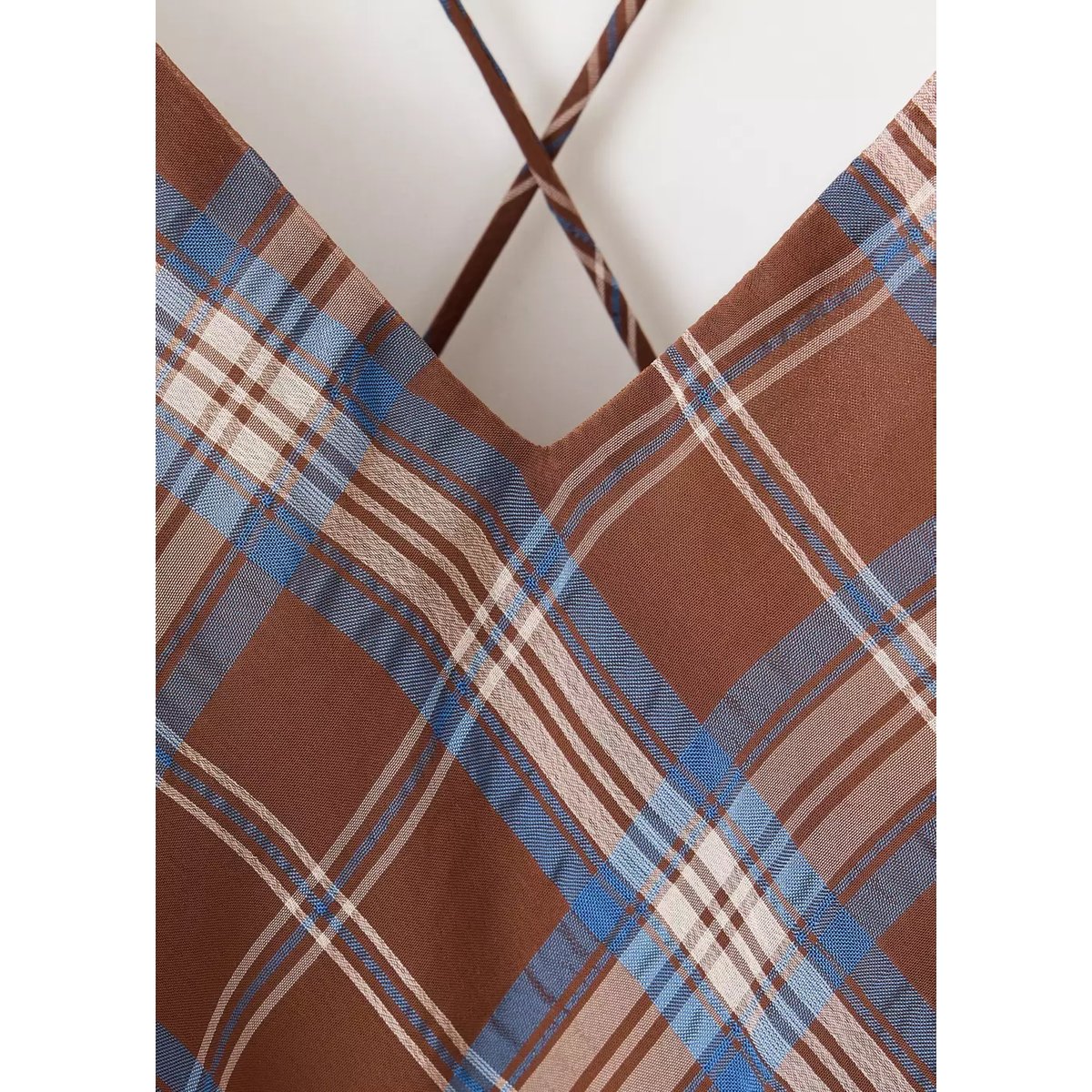 Robe cofi marron, MANGO