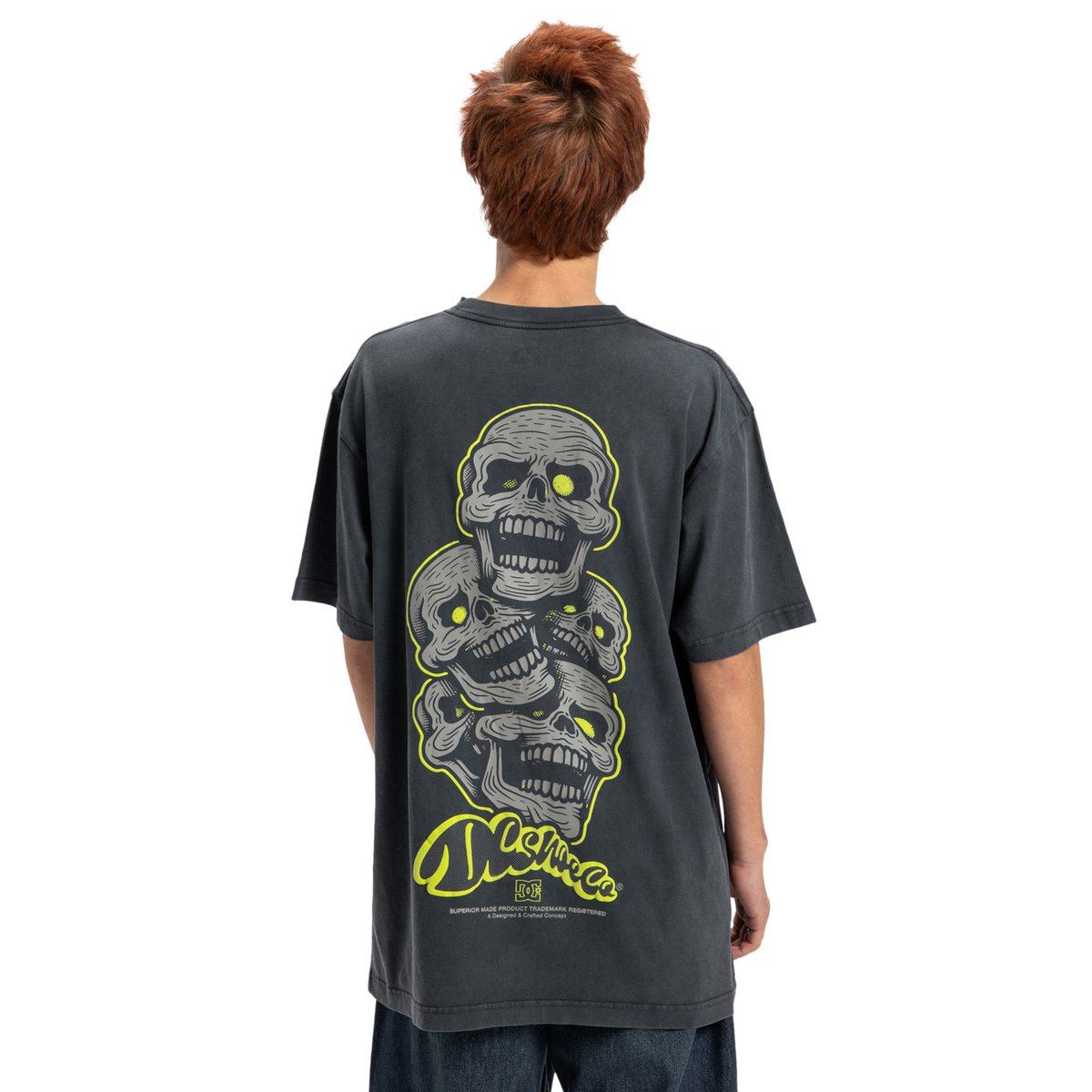 T-shirt à manches courtes LAUGH STACK. noir black, DC SHOES