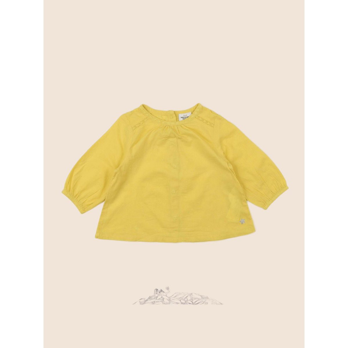 Blouse - Très bon état jaune, TAPE A L'OEIL