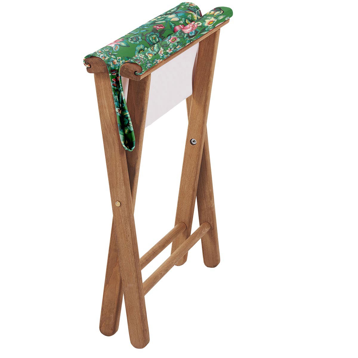 Pliant pêcheur en eucalyptus et toile outdoor, NILA vert, VENT DE BOHÈME