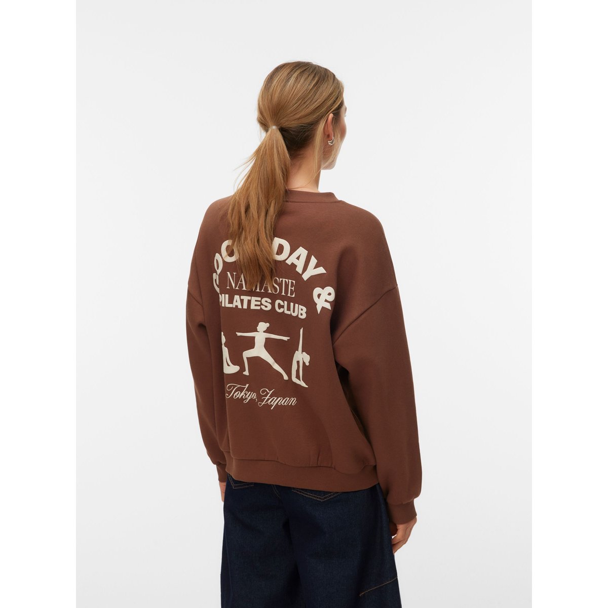 Sweat-Shirt cocoa brown, VERO MODA