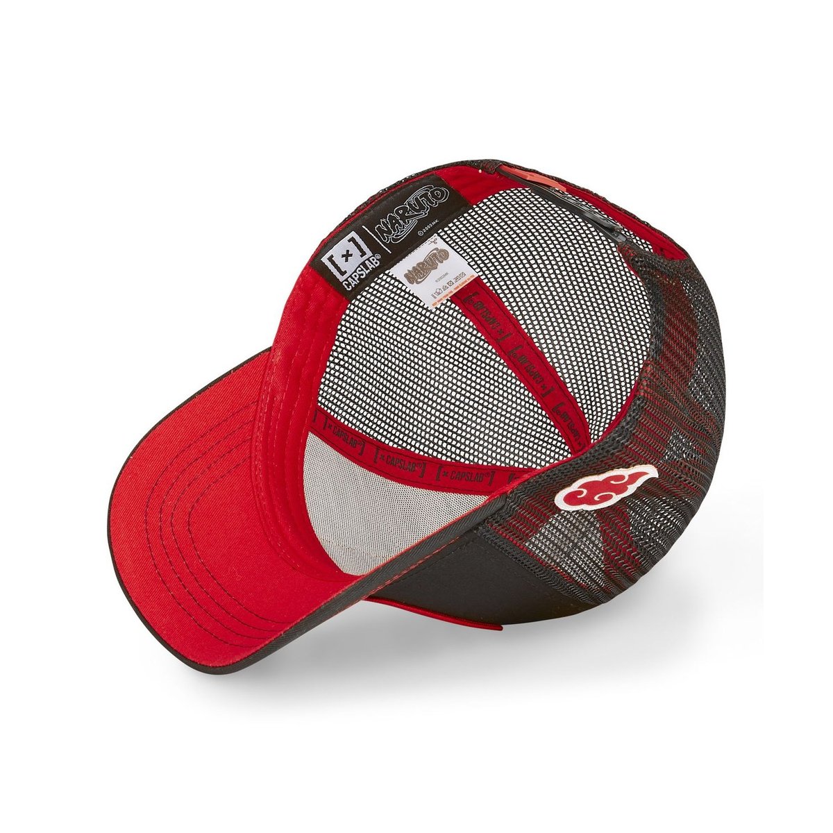 Casquette trucker Itachi Uchiwa noir/rouge/gris, CAPSLAB