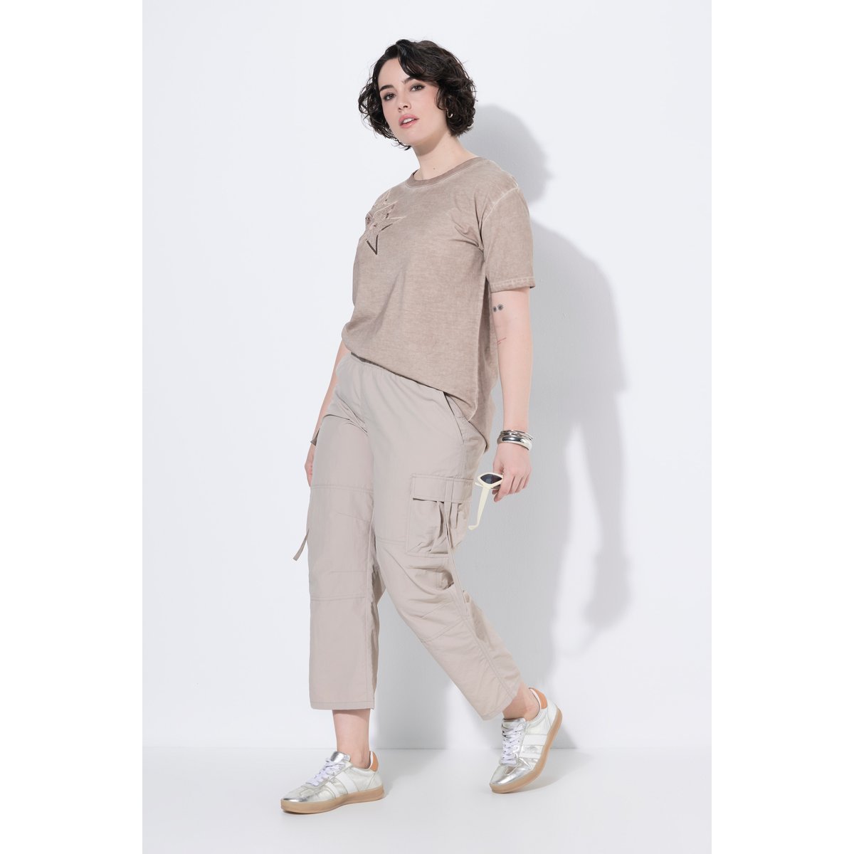 Pantalon cargo style Utility beige, ULLA POPKEN