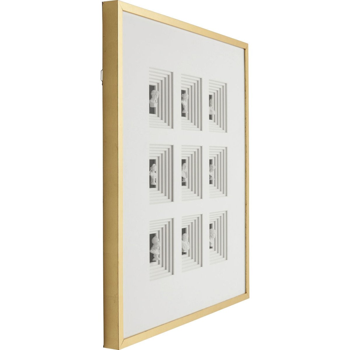 Tableau 3D bustes blanc, KARE DESIGN