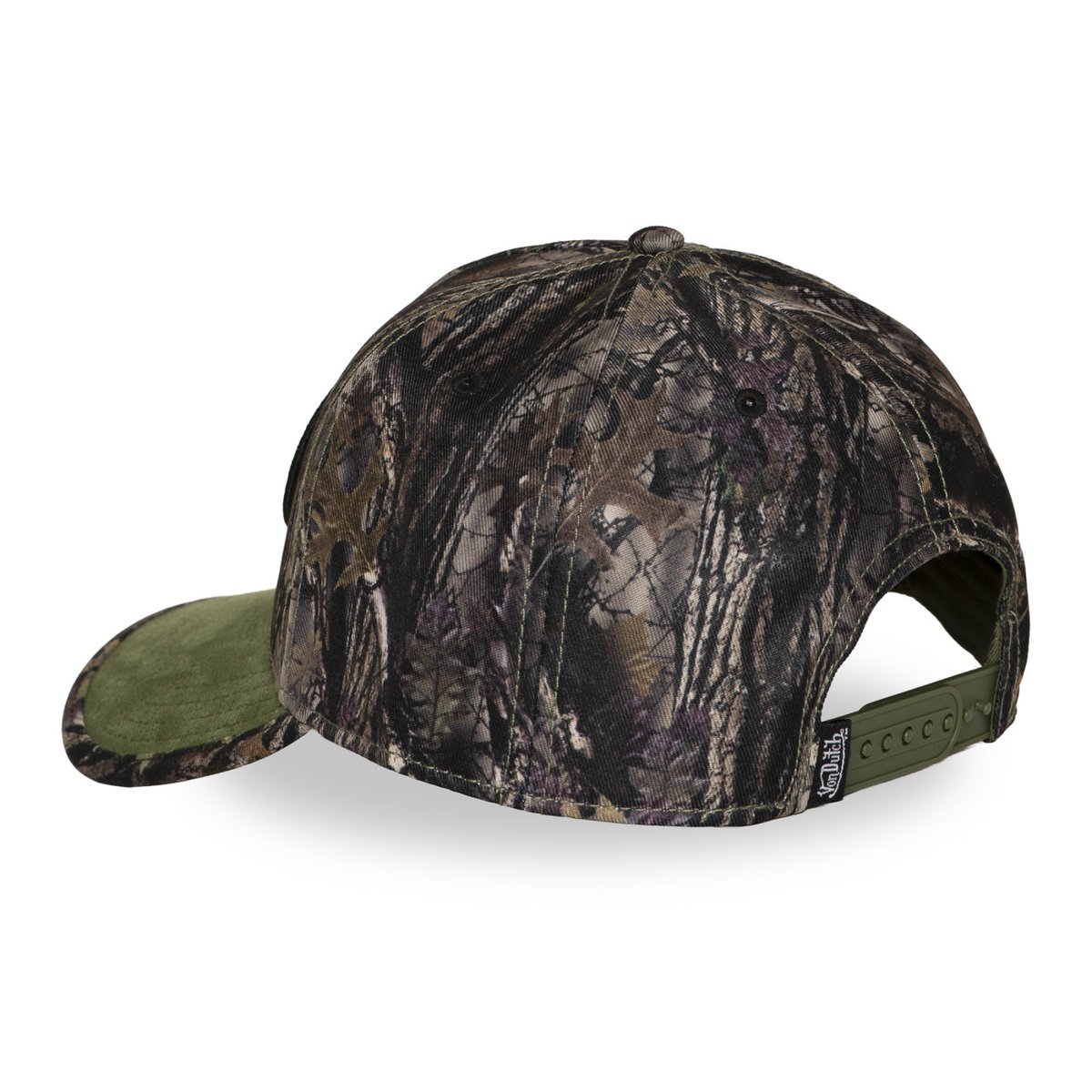 Casquette baseball KAMO vert/marron/kaki/noir/orange, VON DUTCH