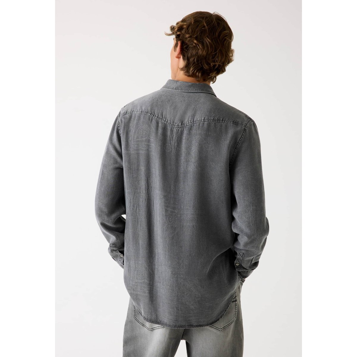 Surchemise Imprimée gris, GUESS