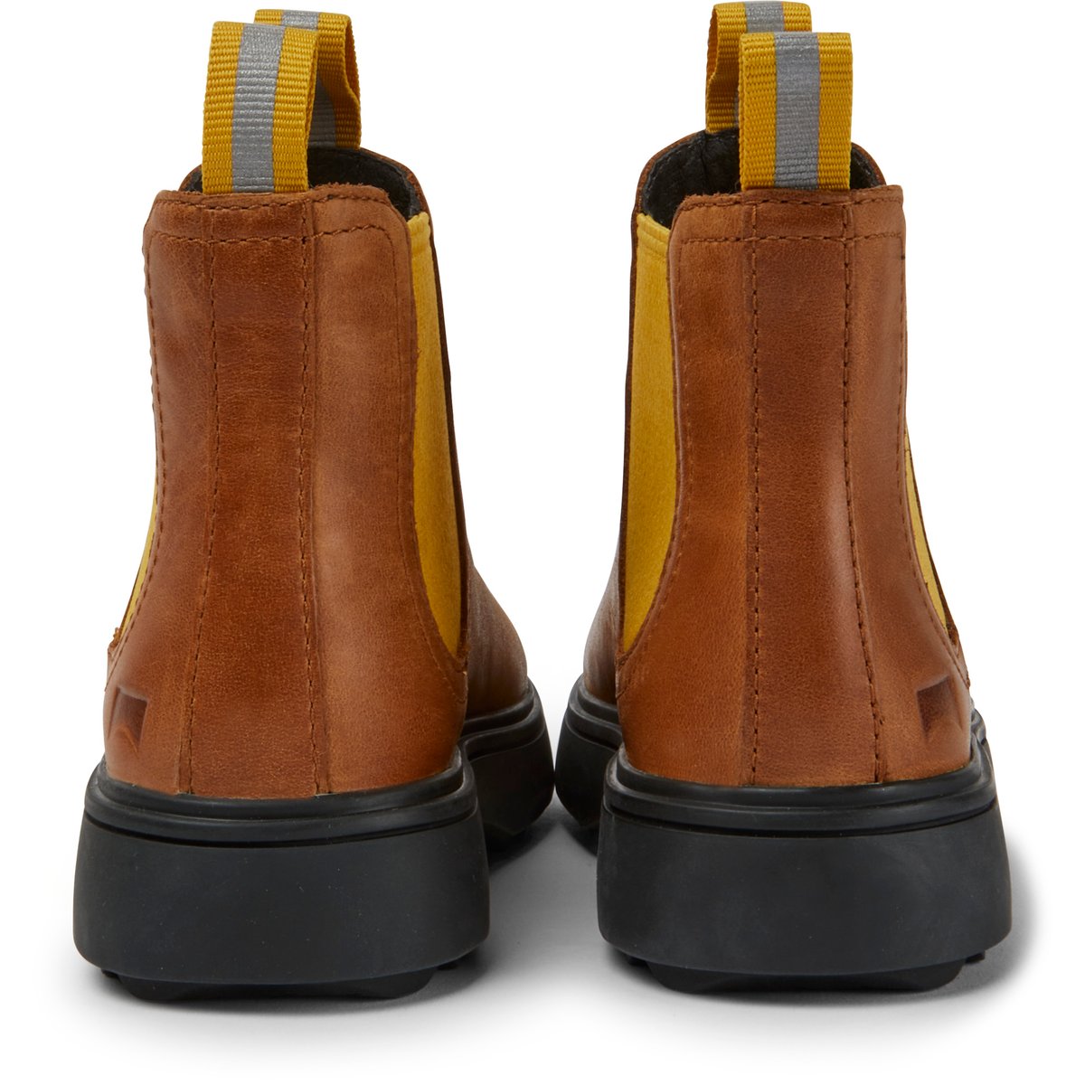 Bottines Cuir Norte Kids marron, CAMPER
