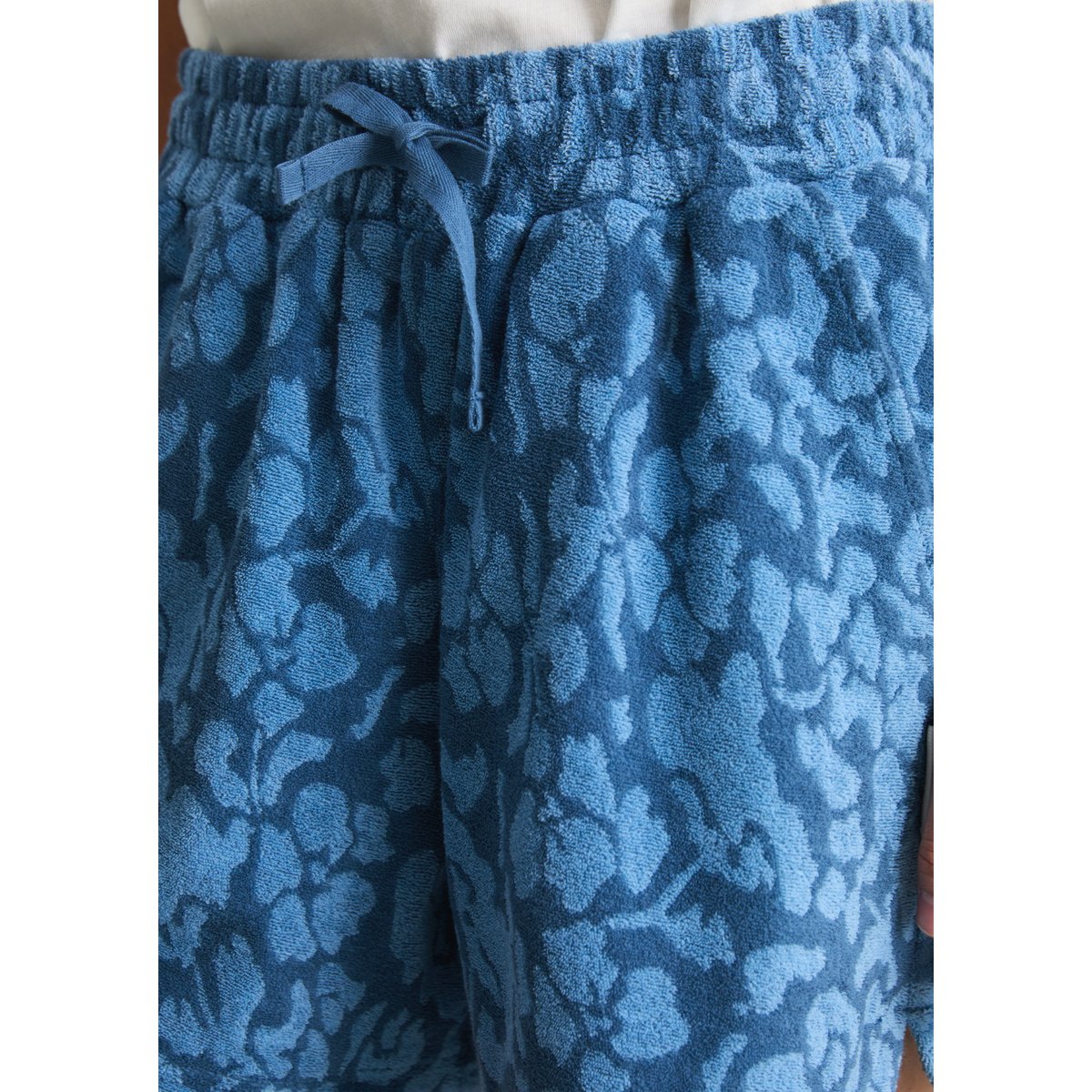 Short en éponge DfC regular en coton organique bleu, MARC O’POLO DENIM