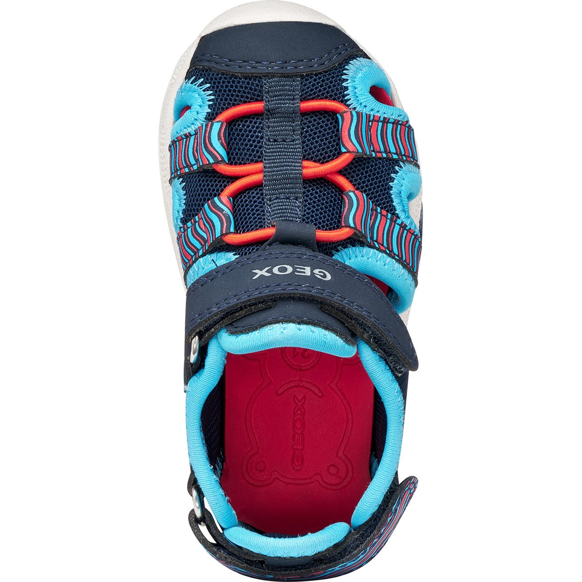 Sandales B SANDAL MULTY bleu marine/bleu ciel, GEOX
