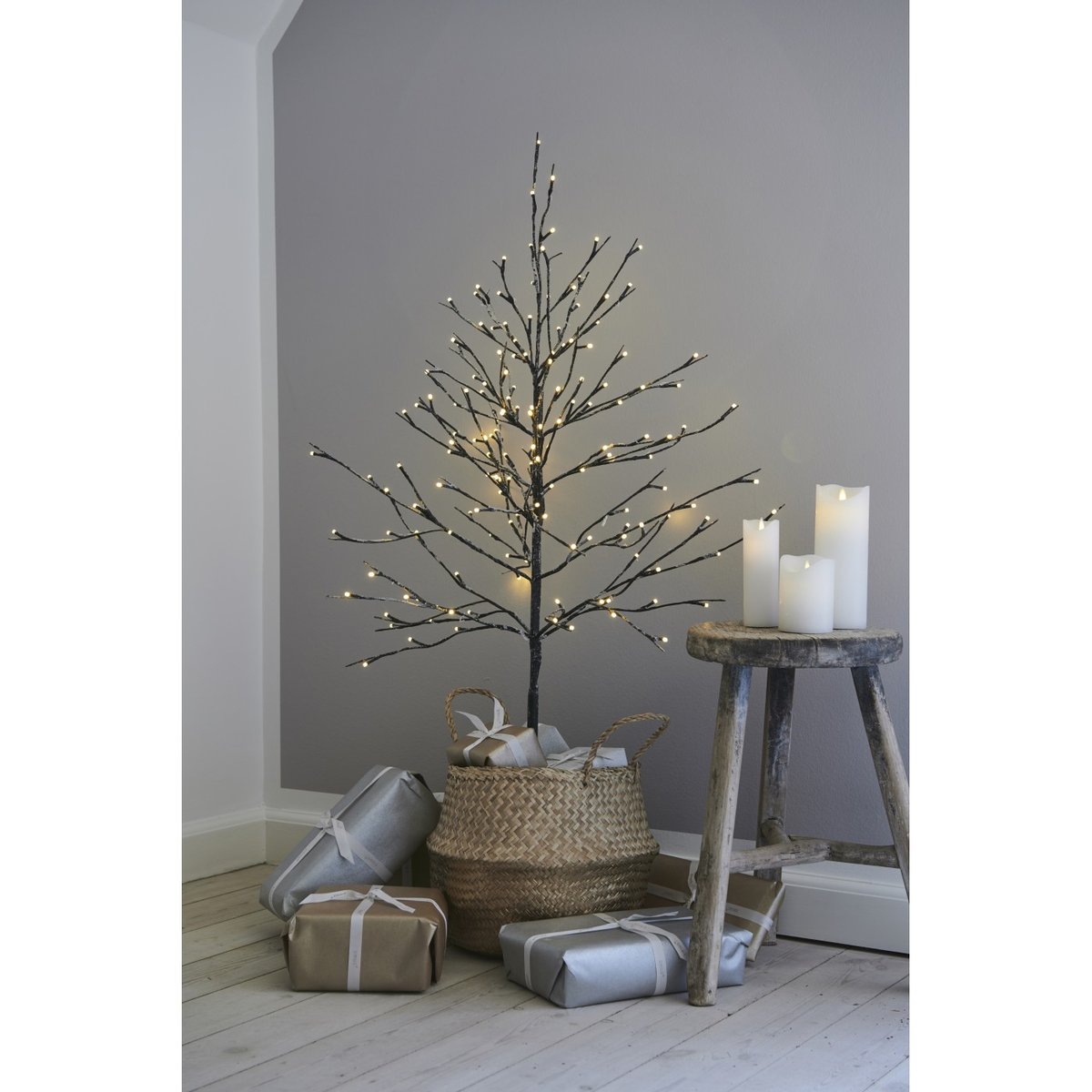 Bougie LED Sara D 5cm à Piles blanc, SIRIUS