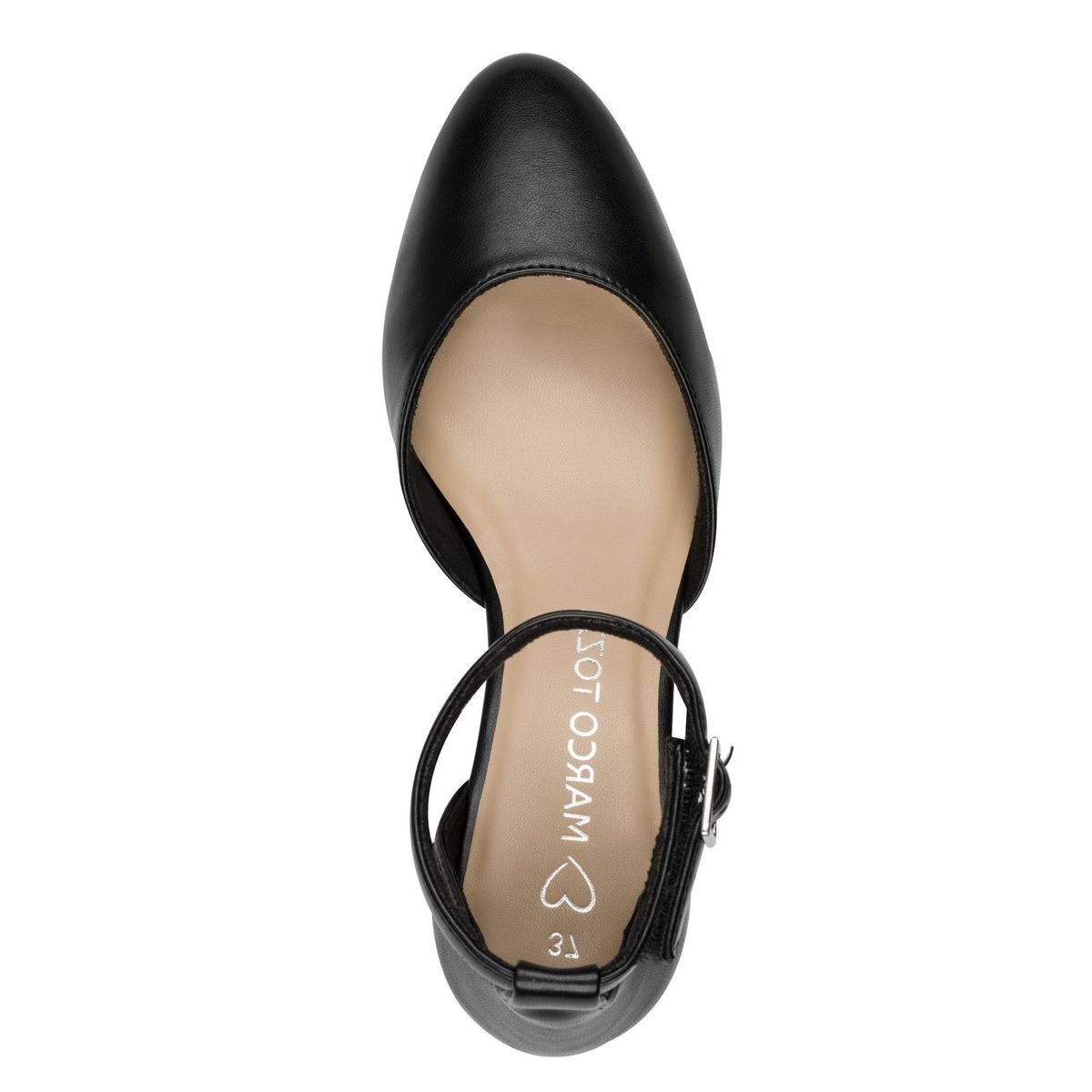 Escarpin vegan noir, MARCO TOZZI