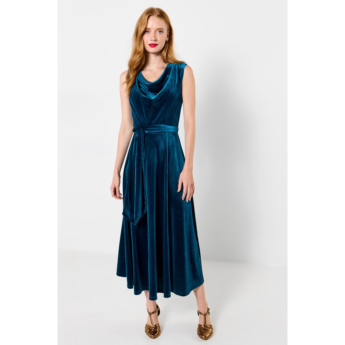 Robe Remarquable Col Bénitier en Velours autres, JOE BROWNS