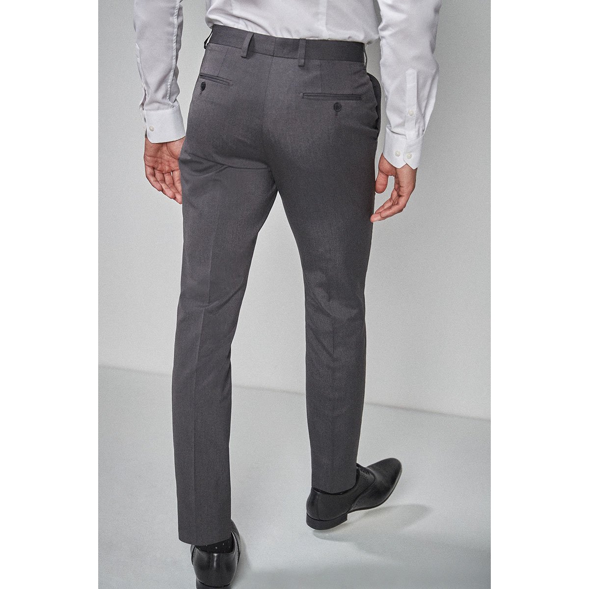 Pantalon De Costume Coupe Skinny charbon, NEXT