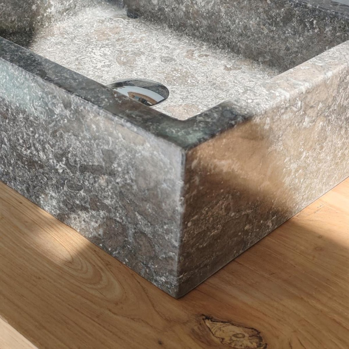 Vasque rectangle 30cm x 40 cm MILAN gris, WANDA COLLECTION