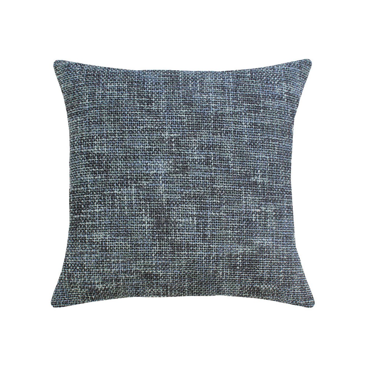 Housse de coussin polyester TWEED orage, GARNIER THIEBAUT