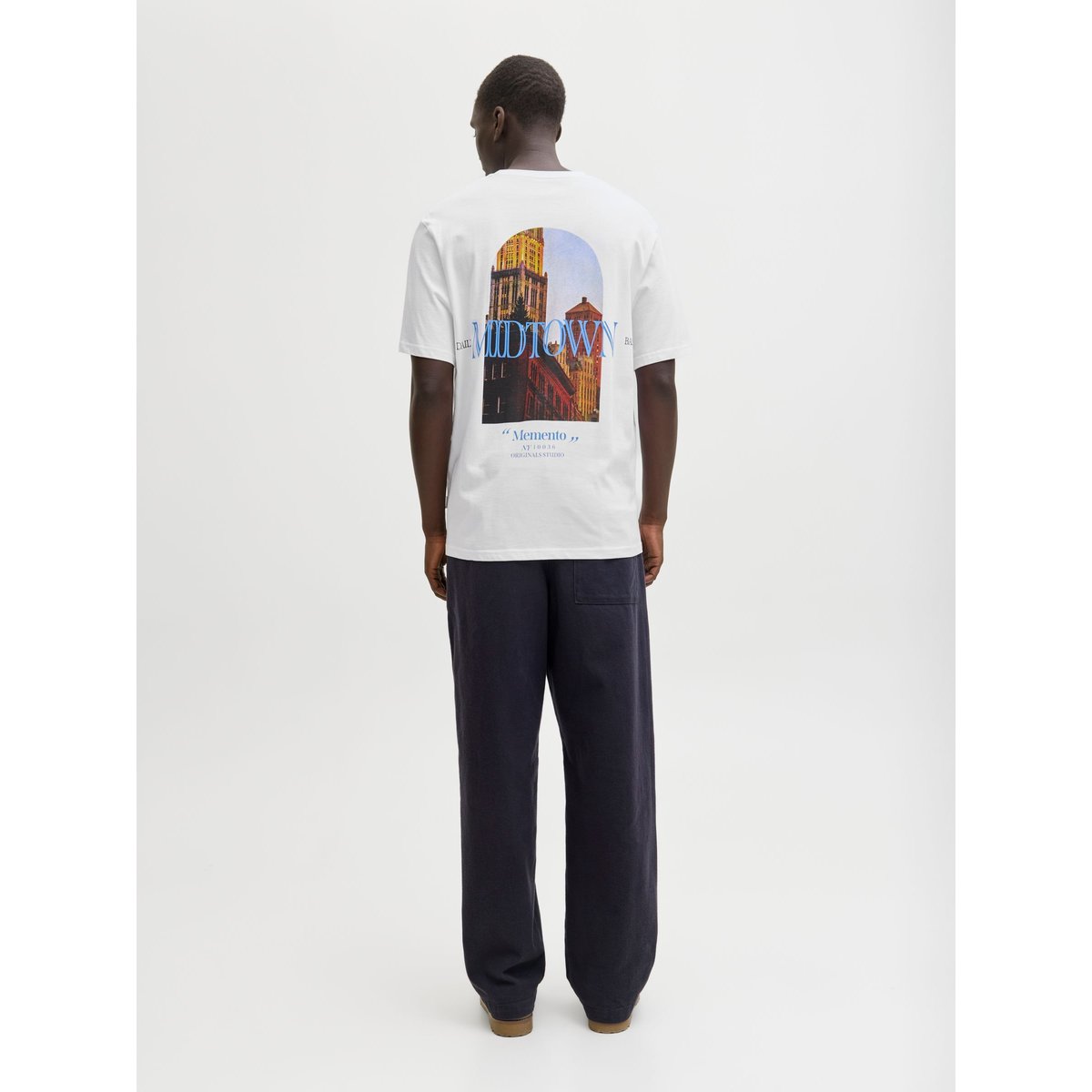 T-Shirt bright white, JACK & JONES